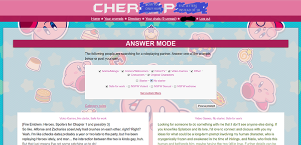 Cherp Kirby Theme