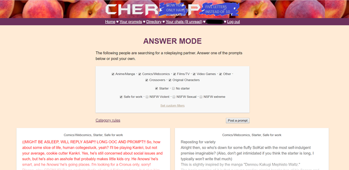 Cherp Peach Time