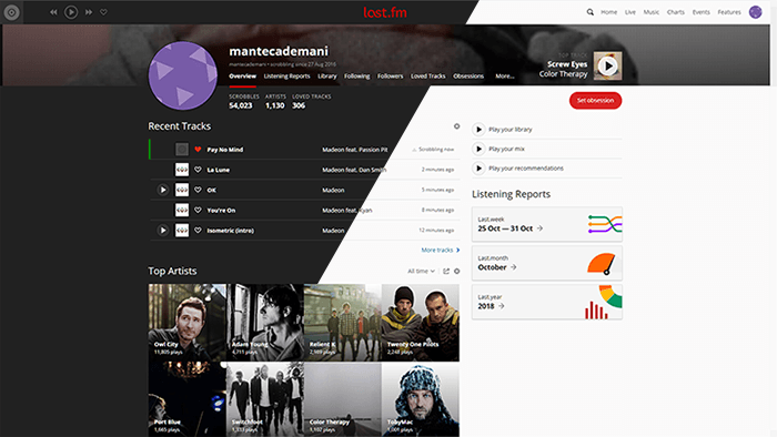 Automatic Last.FM Theme