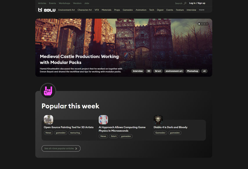 80.lv Dark New Theme
