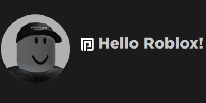 Hello Roblox!