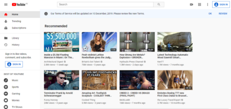 Youtube Small Thumbnails