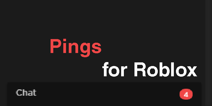 Pings for Roblox