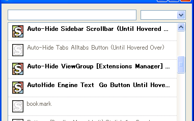 Auto-Hide ViewGroup Extensions Manager