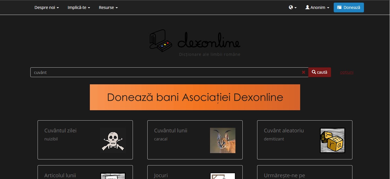 Dex Online Dark