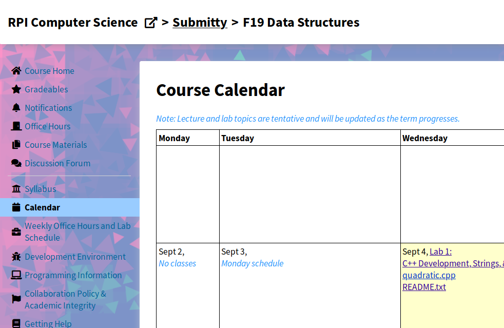 Submitty HW8