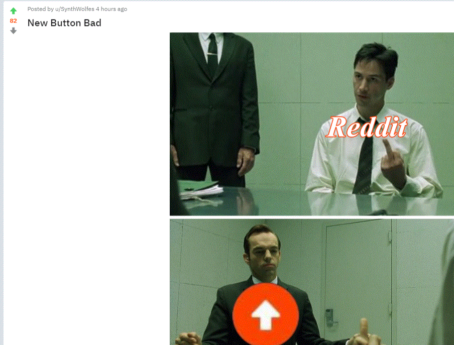reddit. green upvote