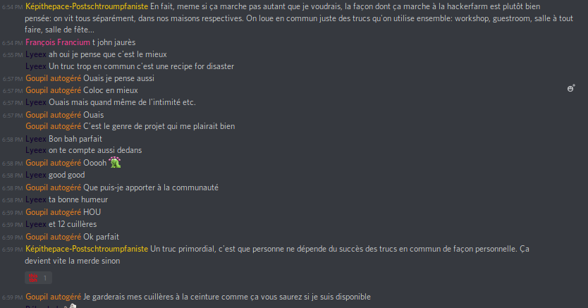Discord - more compact