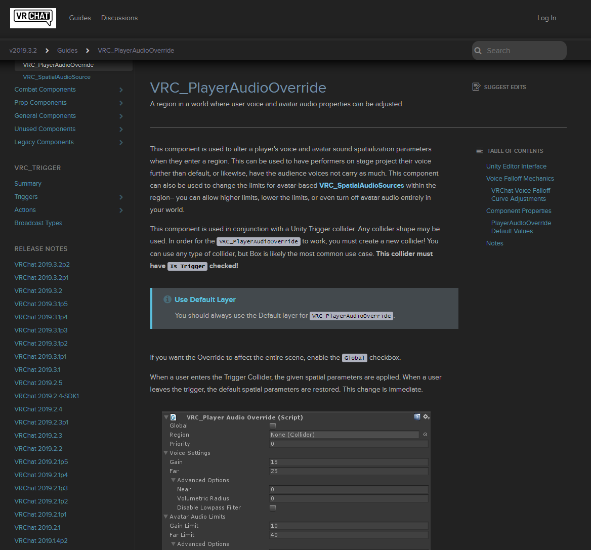 VRChat Docs Dark by Kitsune Shan