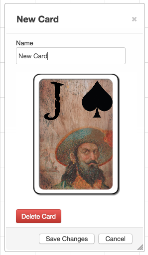 Roll20, New Card, show full size