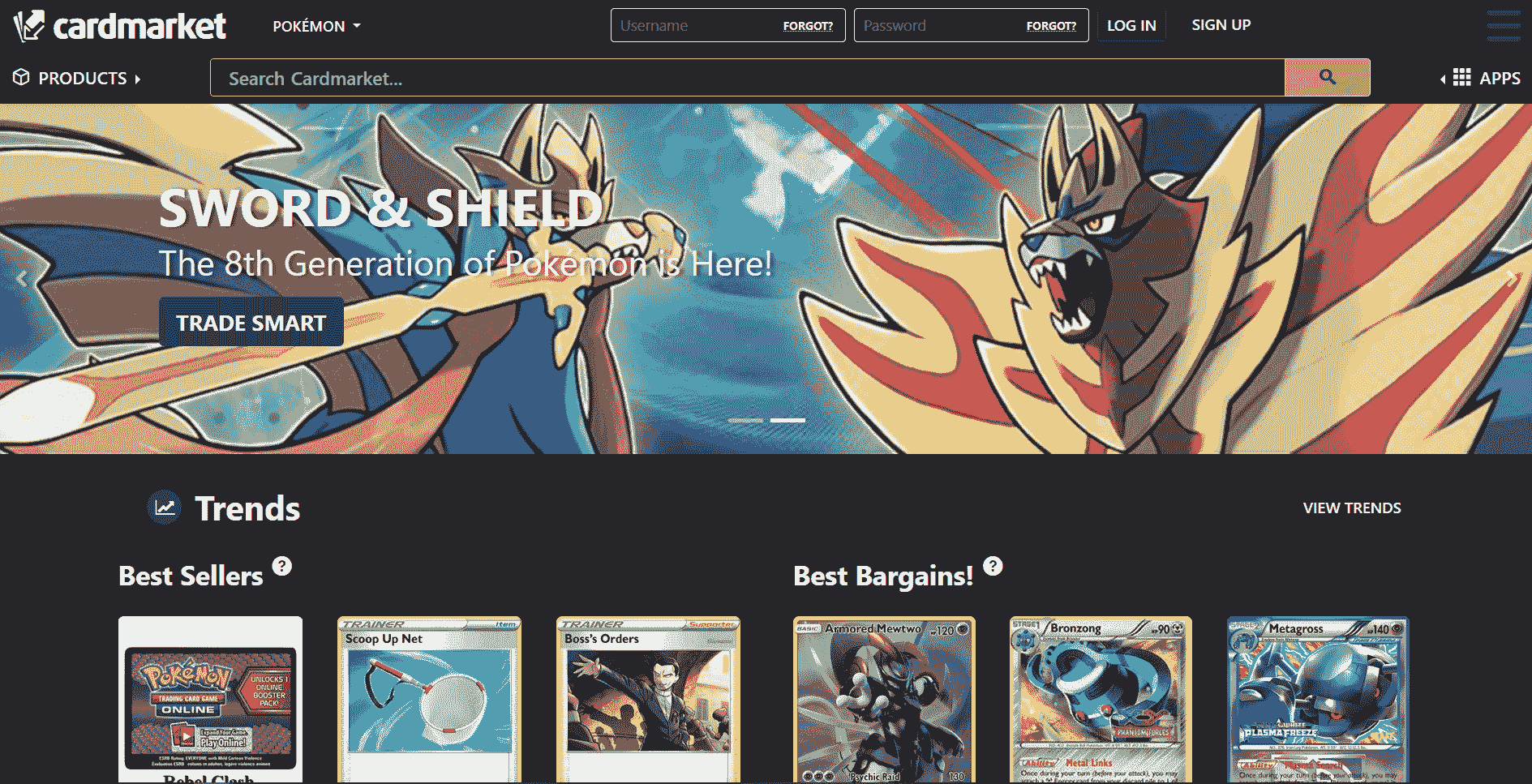 CardMarket DarkMode