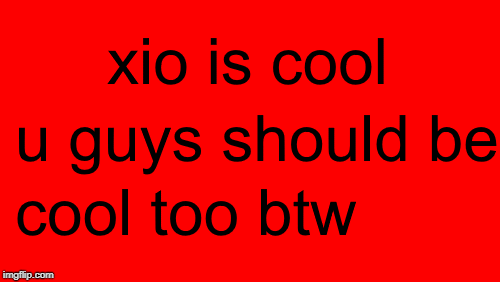 Xio is Cool gif