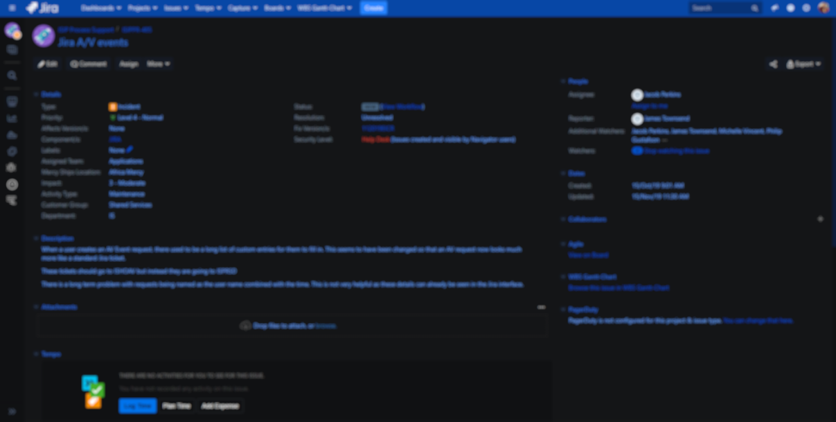 MS Jira Dark Theme
