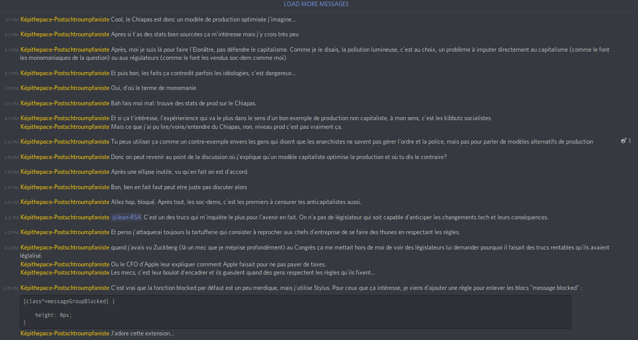 Discord - real block user