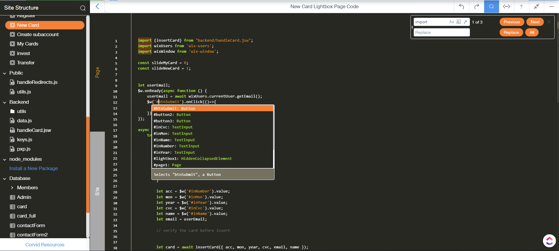 Corvid Darkmode ( MONOKAI )