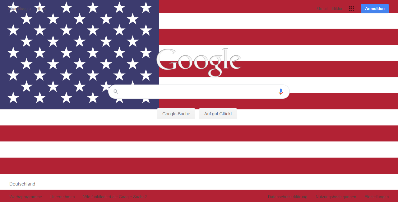 USA Flag for Google