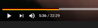 Deutschland Flagge für Youtube Video zeit Anzeige