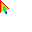 Lil Rainbow style cursor ➺ (for tumblr dashboards)