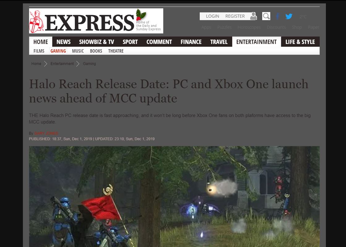 Express.co.uk Dark Mode