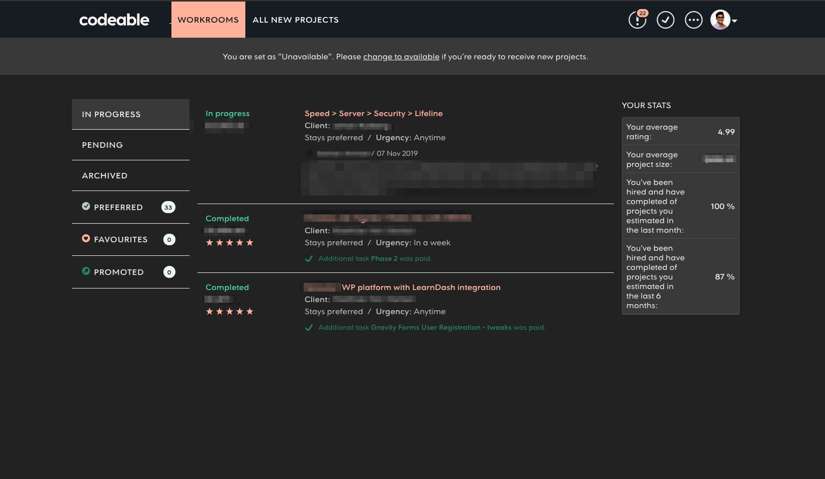 Codeable - App Dark Mode