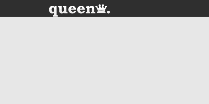 queen.♔ - (WHITE VERSION ➺ Tumblr Dashboard Logo)
