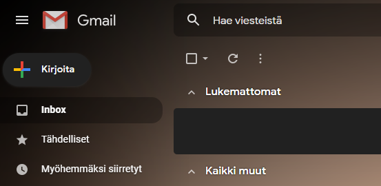 Dark GMAIL by Macsy