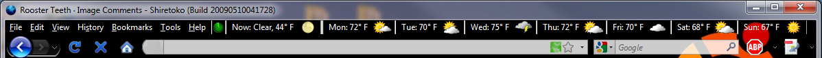 Forecastbar Enhanced - Recolor Statusbar Text