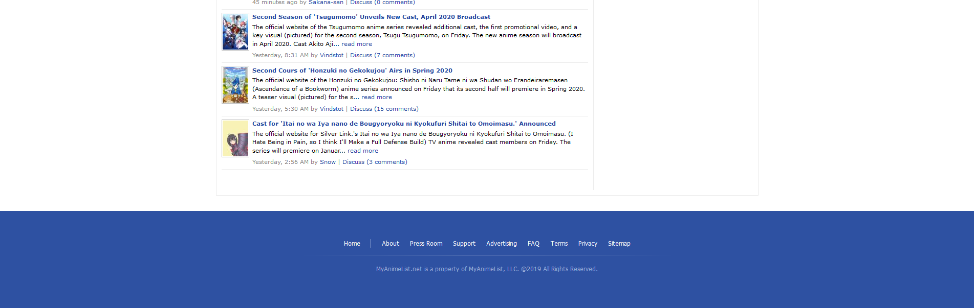 MAL - Cleaner footer