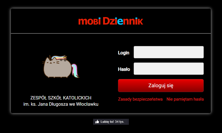 MobiDziennik Długosz Dark