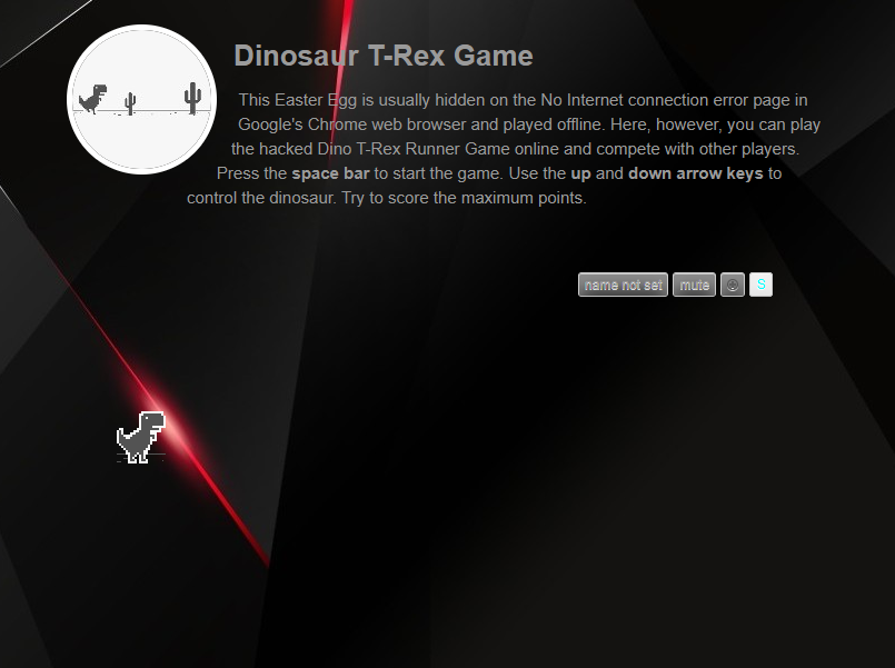 Trex-Runner - Red Shards