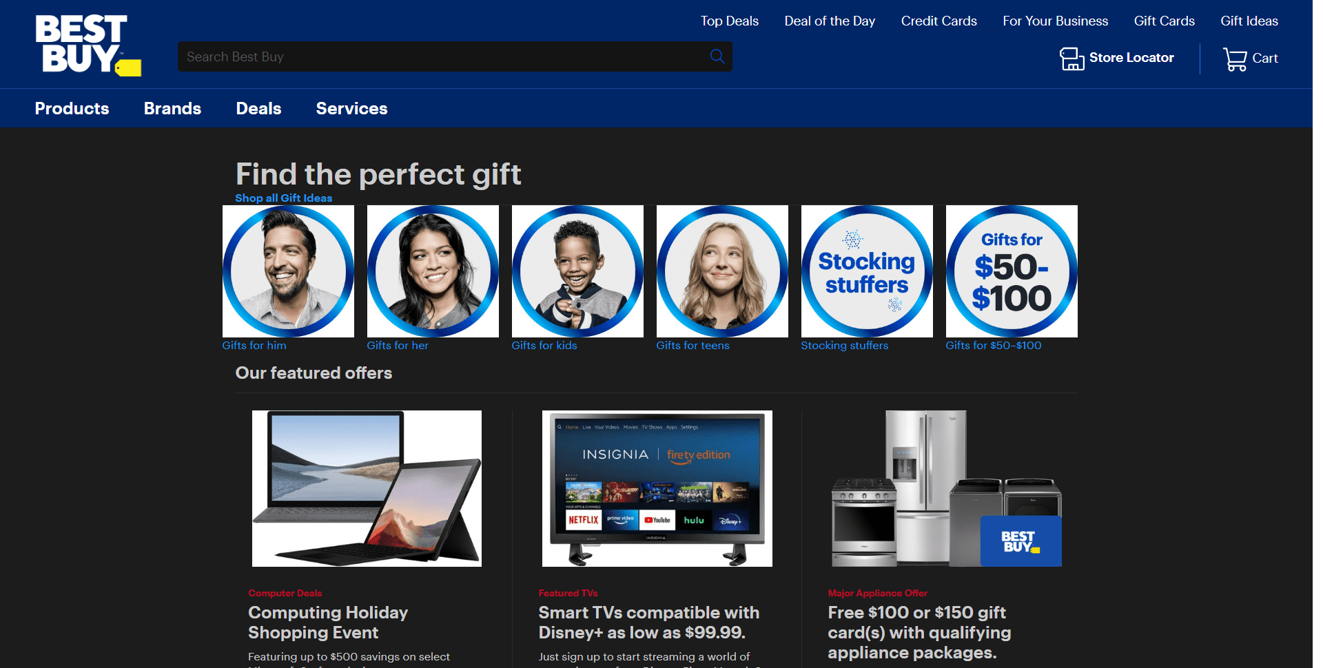 Best Buy Dark Theme