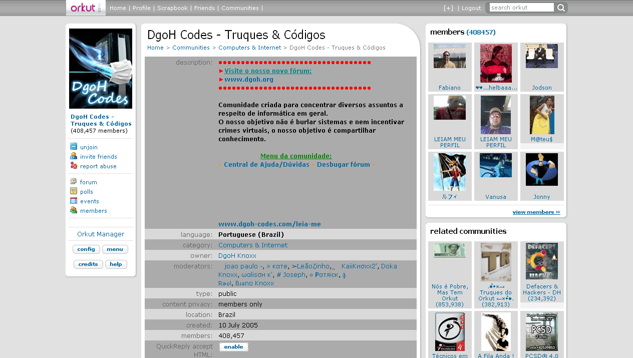 Orkut Grey - Orkut cinza