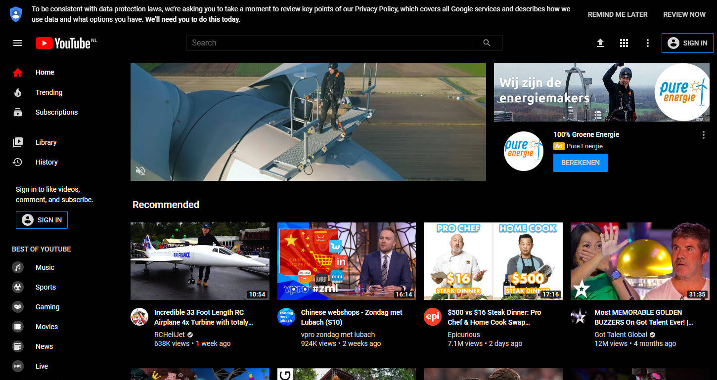 YouTube Black Theme [V1.0.2]
