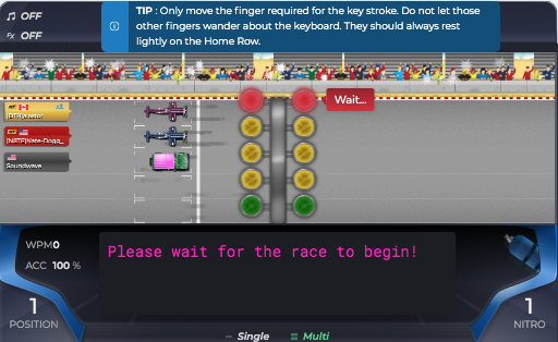 Hot Pink Race Box