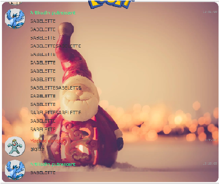 Loult background Noel