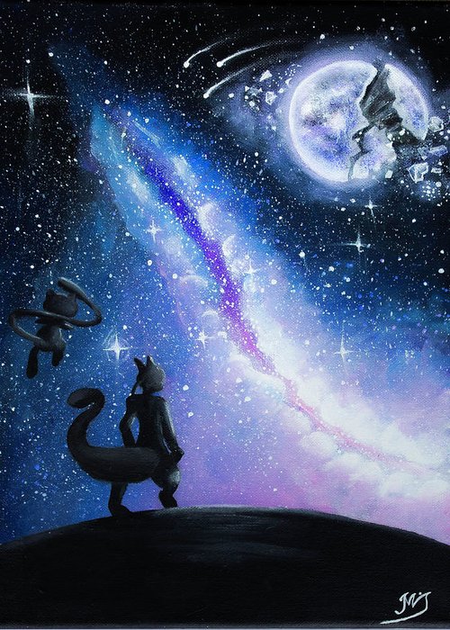 Loult MewtwoetMew au claire de la lune thème