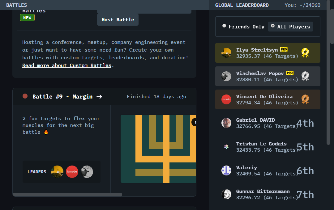 CSSBattle Side Column Behavior adjustment