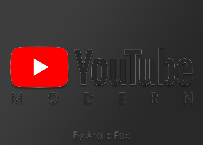 YouTube Modern 2021 - Overhaul Update!