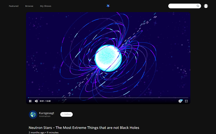 watchnebula.com | Dark Mode (videos only) | Nebula