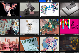Dark Behance