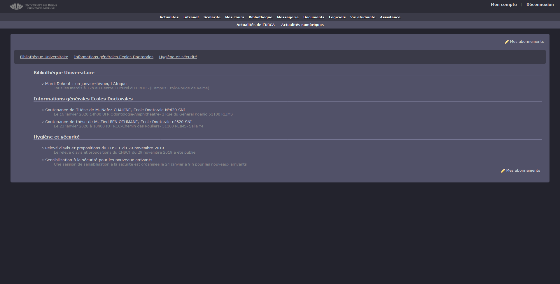 Urca Dark Theme
