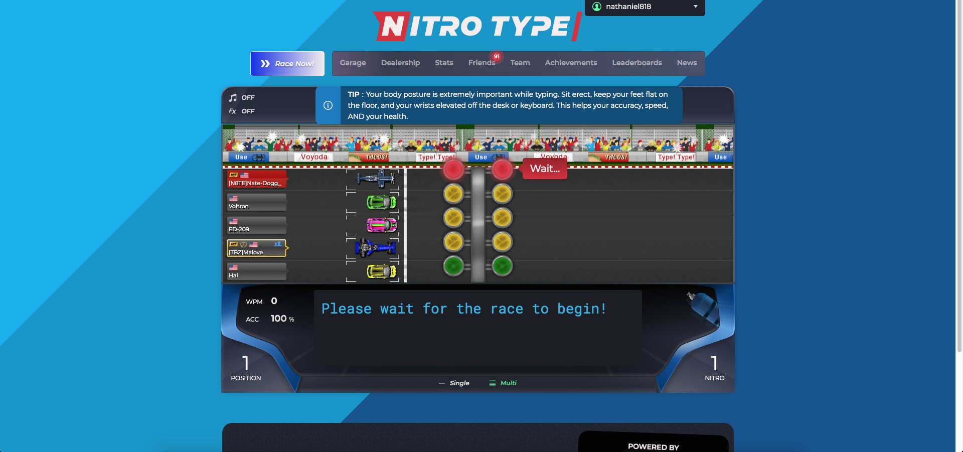 Blue Background With Blue Text