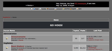 Hognation Board Update