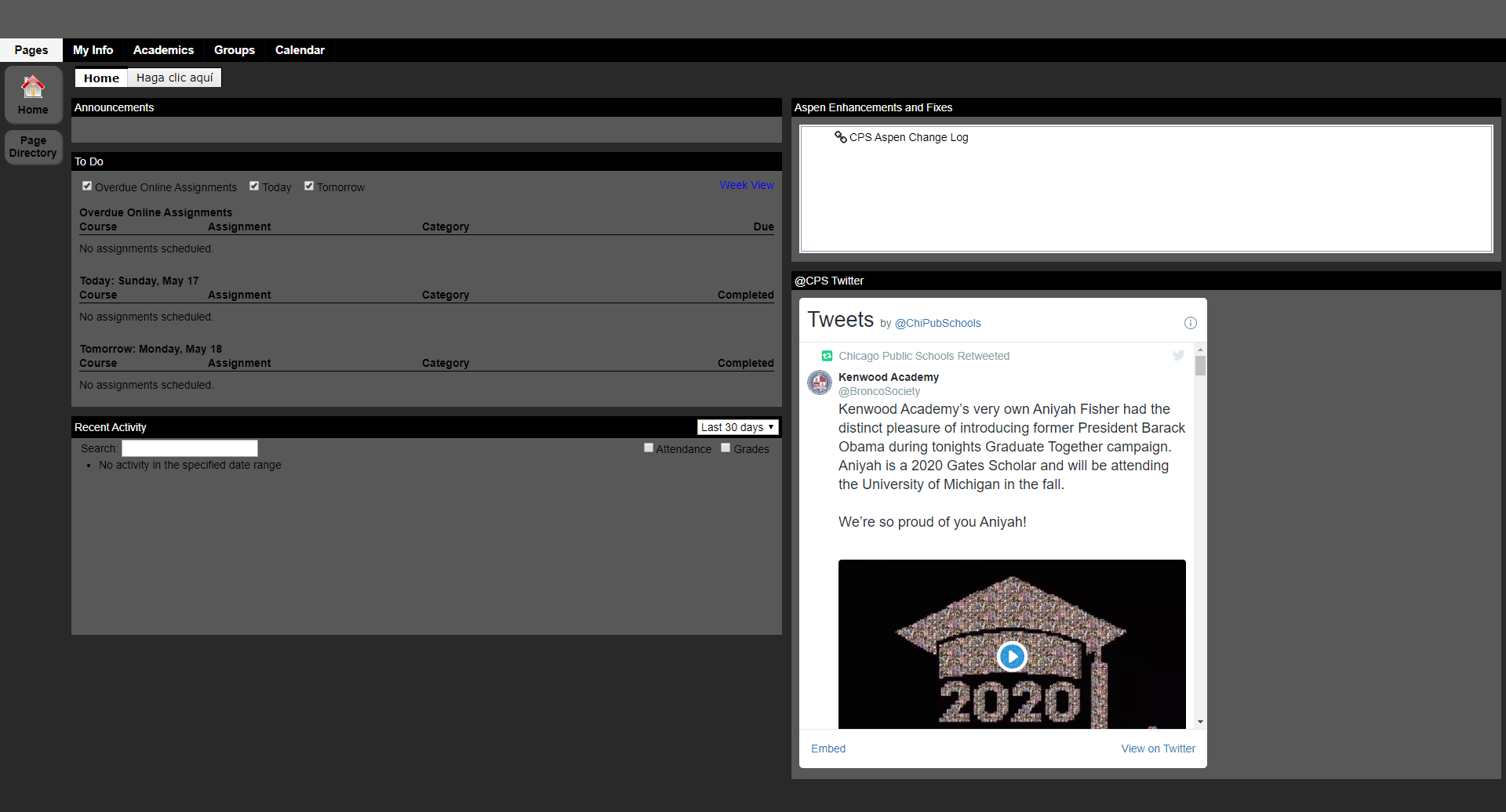 Dark Mode for Aspen
