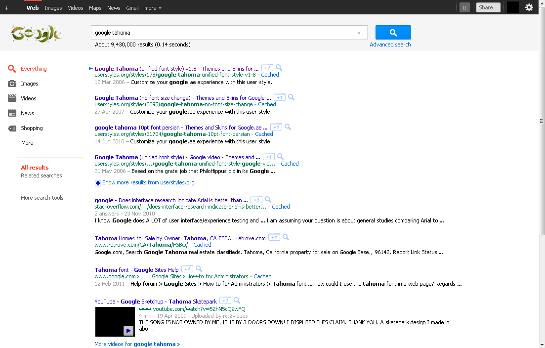 Google 8pt v2.2
