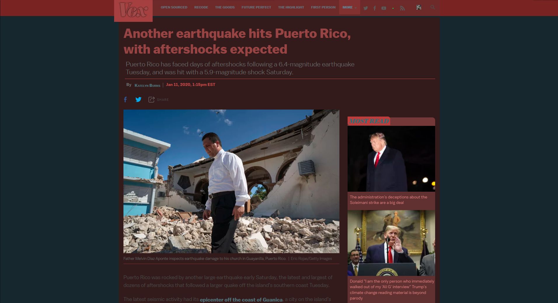 VOX - Dark - Red Accent