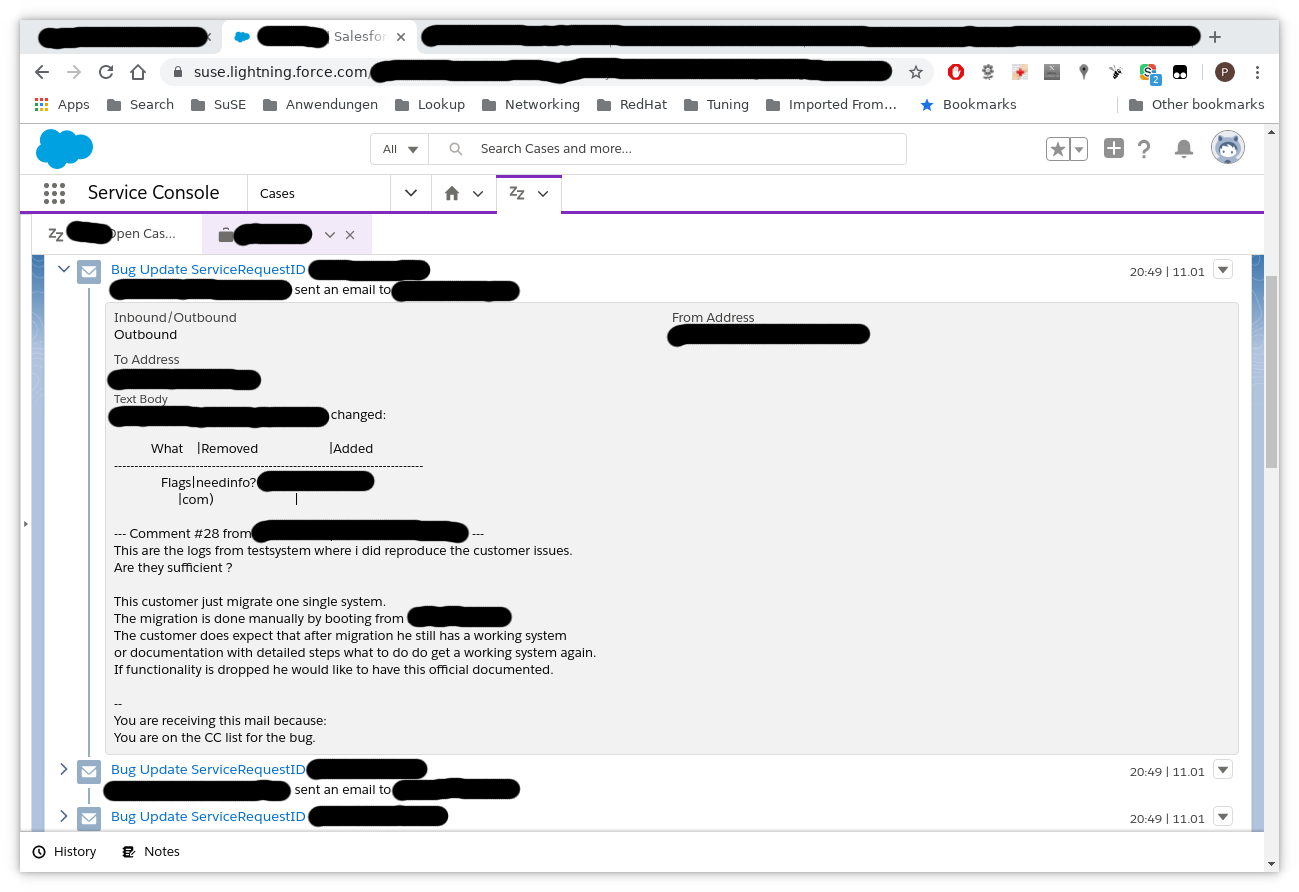 SFSC - full email display