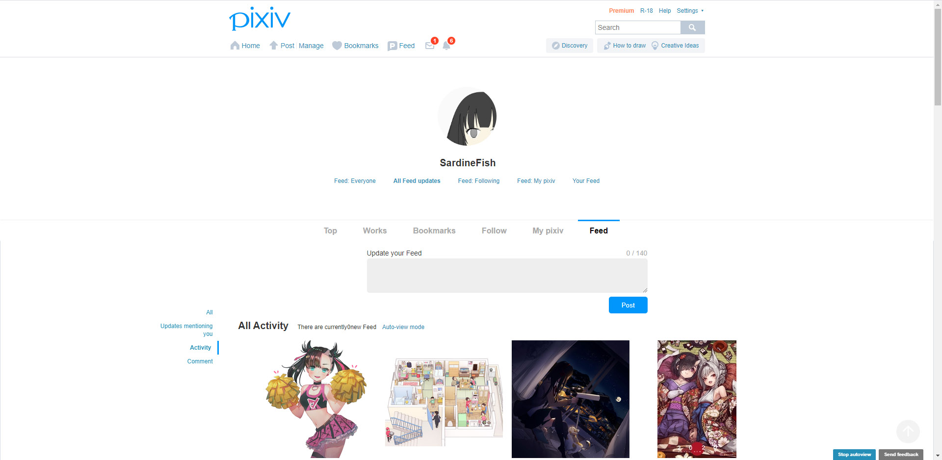 Pixiv Feed Multi Columns