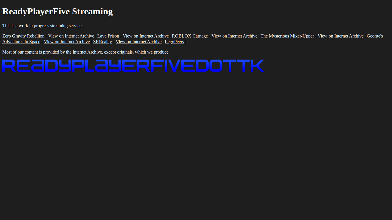 RP5 Dark Mode