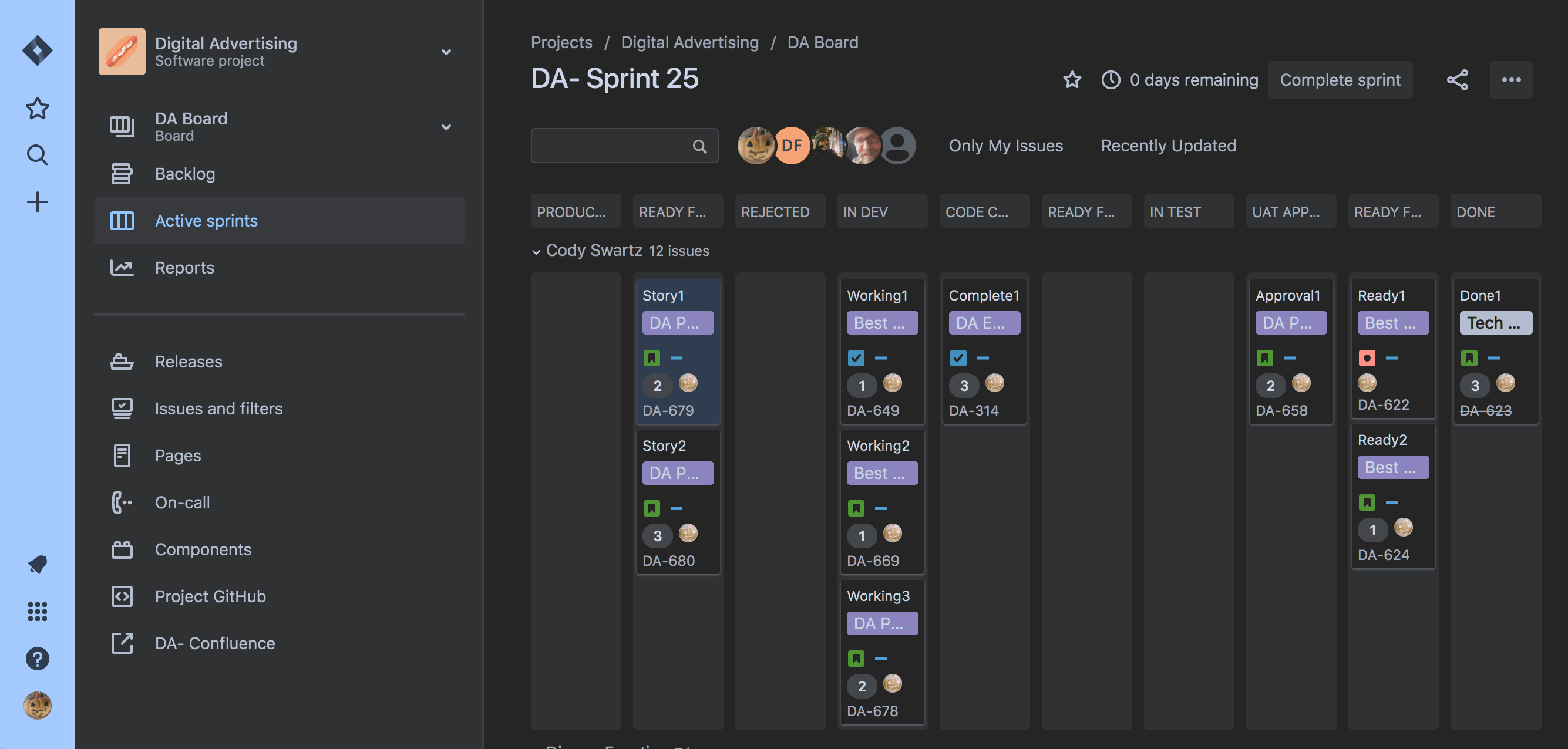 JIRA Dark 2020